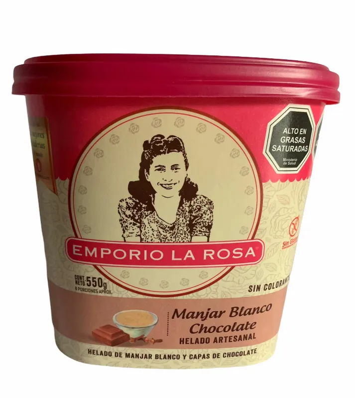 Helado de Manjar Blanco Chocolate Helado de Manjar Blanco Chocolate